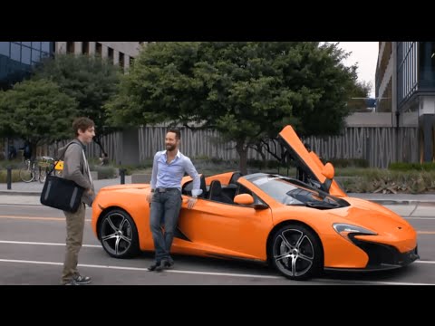 Russ Hanneman McLaren - Billionaire Doors - Car Scenes - Silicon Valley