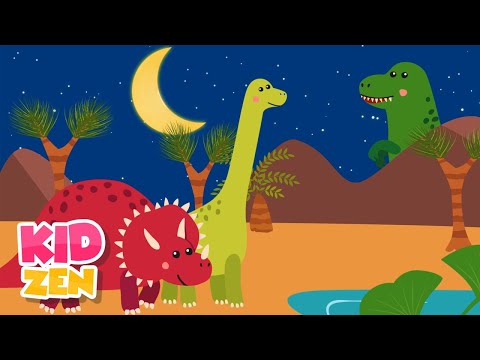 2 Hours of Relaxing Baby Sleep Music: Dino Day | Piano Music for Kids and Babies