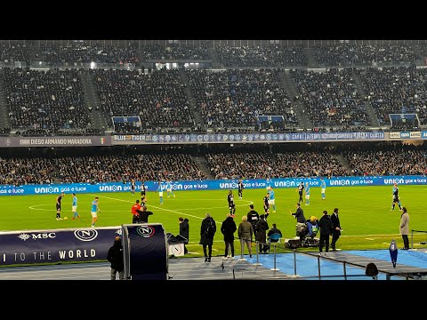 Napoli-Monza 0-0 sintesi live //REACTION tifosi del Napoli FULL HD 29/12/23