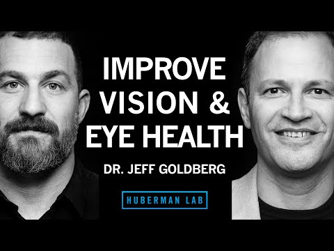 Dr. Jeffrey Goldberg: How to Improve Your Eye Health &amp;amp; Offset Vision Loss | Huberman Lab Podcast