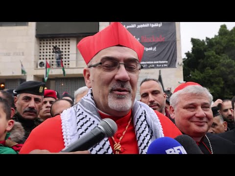 &quot;We have to stop what is going on in Gaza&quot; says Latin Patriarch of Jerusalem | AFP