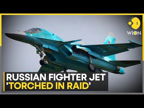 Russia-Ukraine War: Russian Su-34 fighter jet set on fire in raid by Ukraine Defence intelligence