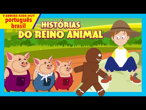 Hist&oacute;rias Do Reino Animal || Hist&oacute;rias de Embalar para crian&ccedil;as || Desenhos Animados