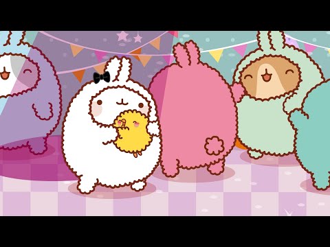 The Cutest Party Guests Ever - Molang and Piu Piu | Funny Compilations For Kids