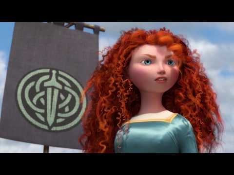 Brave | Merida Competes In Archery | Disney Princess