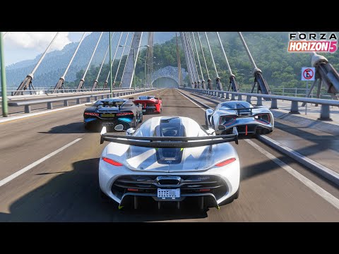 Forza Horizon 5 - Koenigsegg Jesko | Goliath Race Gameplay