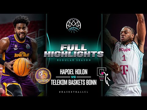 Hapoel Holon v Telekom Baskets Bonn | Full Game Highlights | 