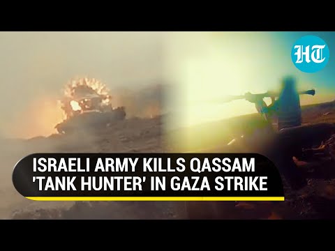 Hamas' Qassam Brigades Release Dramatic Body Cam Video Of Attacks On Israeli Tanks | Gaza War