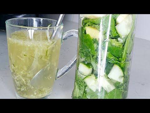 Effective weight loss,fat burning  green tea and green smoothie