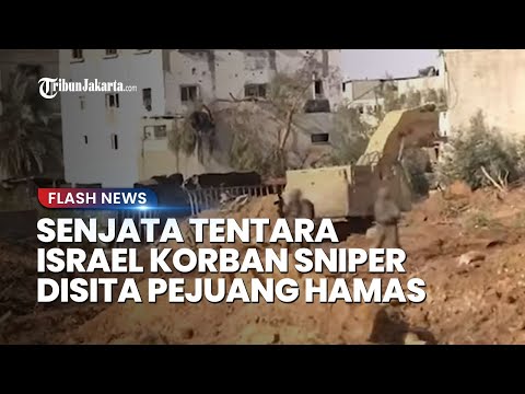 Penembak Jitu Hamas Sita Banyak Senjata dari Tentara Israel yang Tewas