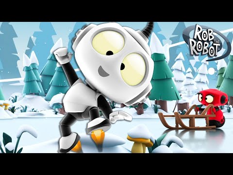 A Snow Day in Summer? ? | Rob The Robot | Preschool Learning