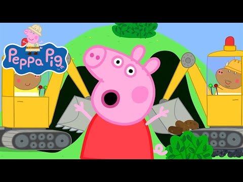 Peppa Pig Official Channel | Peppa Pig's Way to the Vet on Mr Bull's New Road