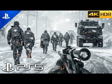 (PS5) Battle of The Bulge | IMMERSIVE Ultra High Graphics Gameplay [4K 60FPS HDR] Call of Duty