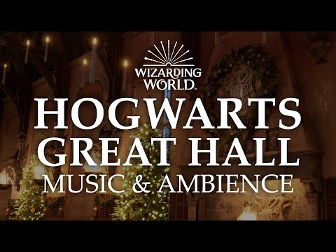 Hogwarts Great Hall | Harry Potter Music &amp; Ambience