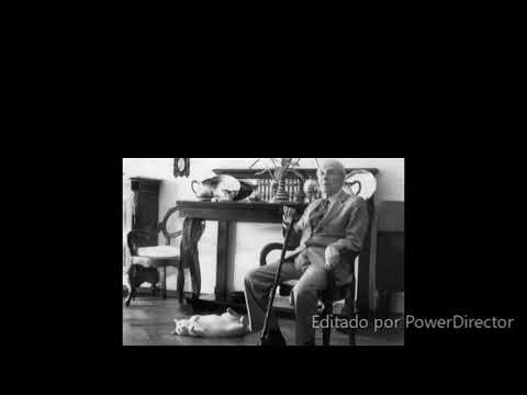 Jorge Luis Borges, &uacute;ltima entrevista radial.