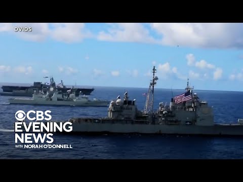 U.S. building up military presence in western Pacific