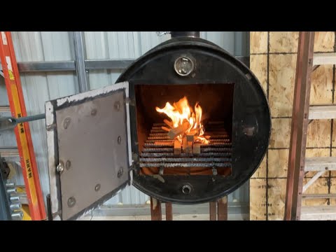 Homemade Wood Burning Stove / Heater