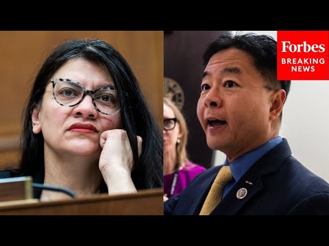 Reporter Use Ted Lieu's Own Words On Rashida Tlaib To Ask Him Why She Hasn't Faced Consequences