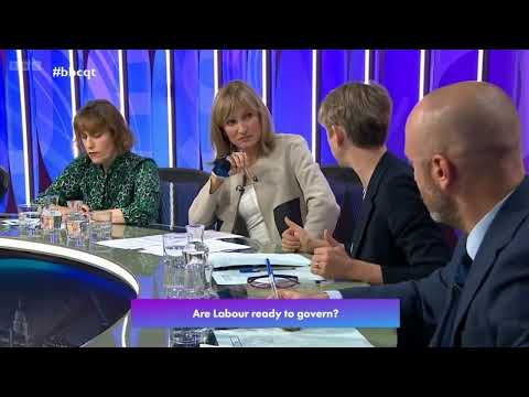 Shadow Home Secretary Yvette Cooper MP | BBC Question Time | 12th October 2023