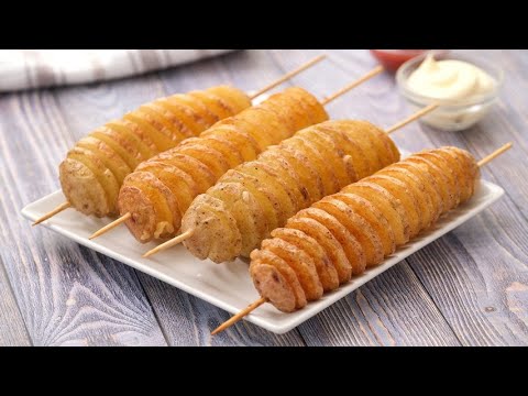 Fried tornado potatoes: how the make the most amazing street food at home!
