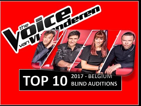 The Voice van Vlaanderen (BELGIUM) - TOP 10 Blind Auditions 2017