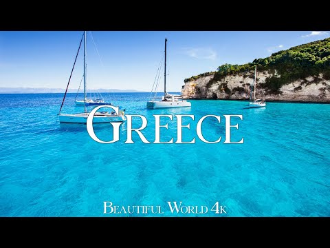 Greece 4K Nature Relaxation Film - Meditation Relaxing Music - Travel Nature