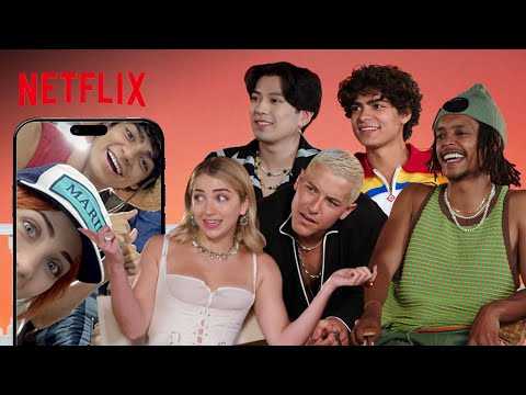 The One Piece Cast Shows Us What's on their Phones | Netflix