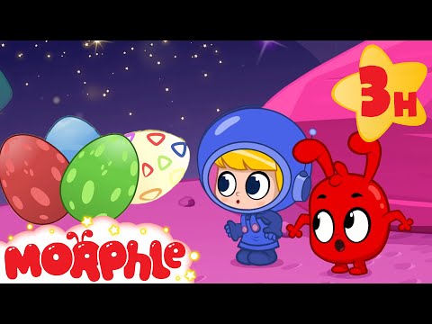 ? Easter Egg Hunt ? IN SPACE ? | Morphle's Family | My Magic Pet Morphle | Kids Cartoons