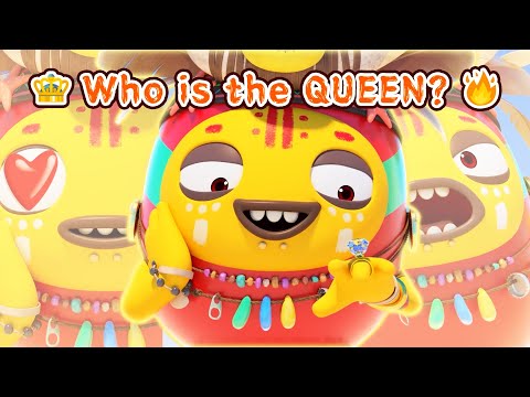 Who is the queen? 👑🔥🔥 | cartoon for kids best song and animation