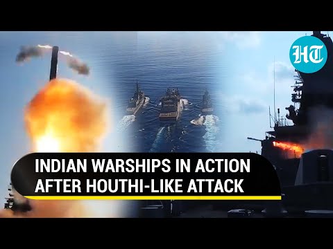 India Deploys Three Warships To Arabian Sea After Houthi-Style Attack On Bharat-Bound Ship