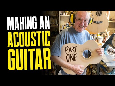 Dan's Acoustic Guitar Build Part 1/5 With Master Luthier Jonny Kinkead