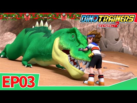 ⭐️New⭐️Dino Trainers Season 2 | EP03 Transformation of T-Rex | Dinosaur for Kids | Cartoon | Toys