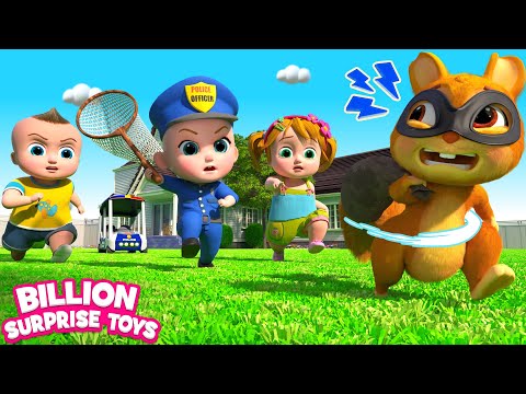 A Naughty Thief Tricked Kids - BillionSurpriseToys Nursery Rhymes &amp; Kids Songs