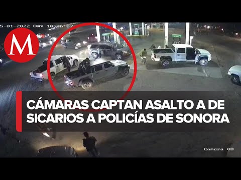 Sicarios despojan a polic&iacute;as estatales de sus patrullas; Sonora