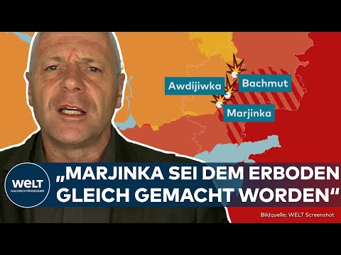 PUTINS KRIEG: Ukraine r&auml;umt R&uuml;ckzug aus Marjinka ein &ndash; In diese Richtungen prescht Russland nun vor