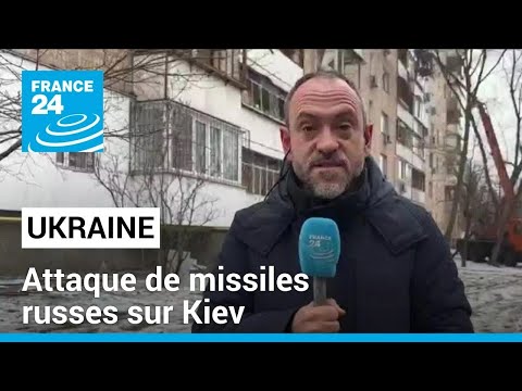 En Ukraine, une attaque de missiles russes sur Kiev fait des dizaines de bless&eacute;s &bull; FRANCE 24