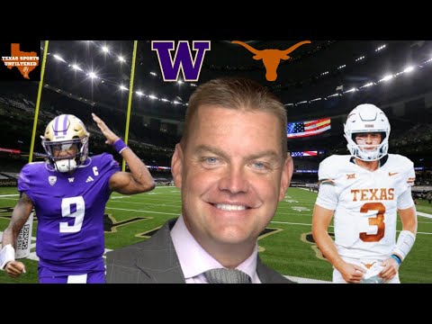 FOX College Football Analyst Brock Huard BREAKS DOWN Texas-Washington!