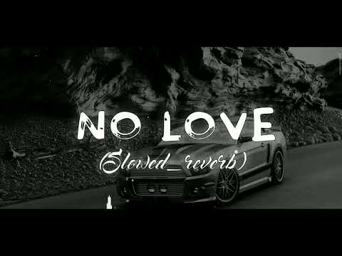 NO LOVE (Slowed+reverb) shubh