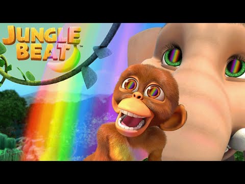 Rainbow Rising | Jungle Beat | Cartoons for Kids | WildBrain Bananas