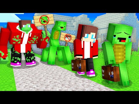 Why Did MUTANTS JJ and Mikey Kick JJ and Mikey Out Of The Village in Minecraft?