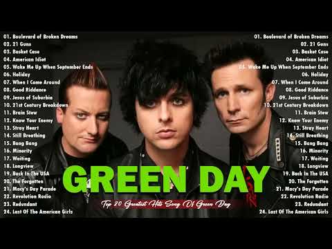 G R E E N D A Y Greatest Hits Full Album 2023