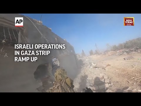 Israeli Operations In Gaza Strip Ramp Up | Israle-Hamas War