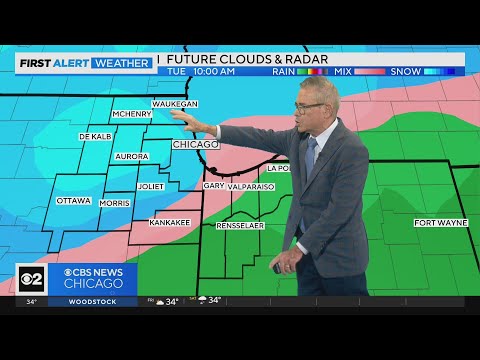 Chicago First Alert Weather: Snow developing