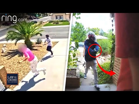 8 Shocking Crimes Caught on Home Security Cameras