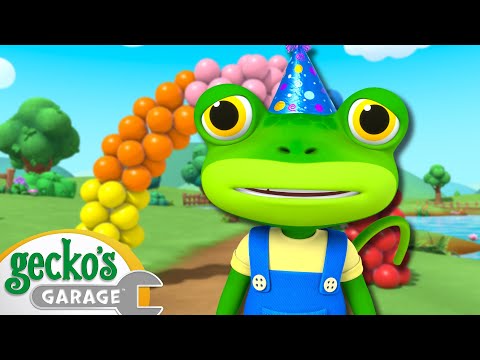 Hey Weasel! Don't Rain on Gecko's Parade! | Go Gecko's Garage! | Kids Cartoons