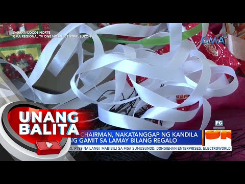 5 barangay chairman, nakatanggap ng kandila at iba pang gamit sa lamay bilang regalo | UB