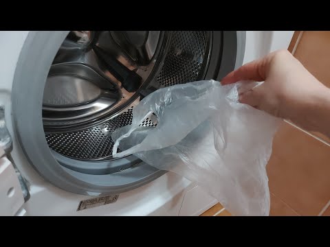 Throw a plastic bag in the washing machine and you'll be surprised what happens! ⁉️