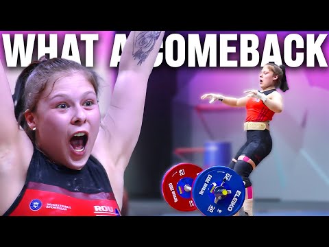 W-55kg European Weightlifting Championships 2023