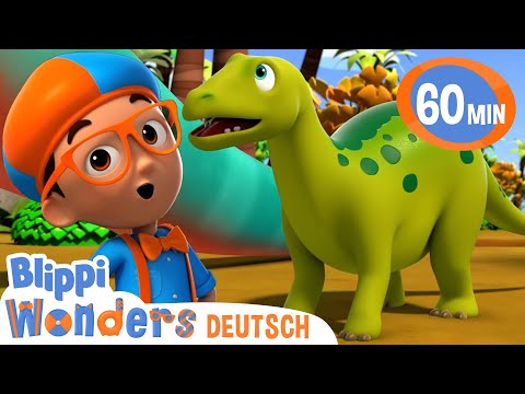 Der gr&ouml;&szlig;te Dinosaurier | Blippi Deutsch | Abenteuer und Videos f&uuml;r Kinder