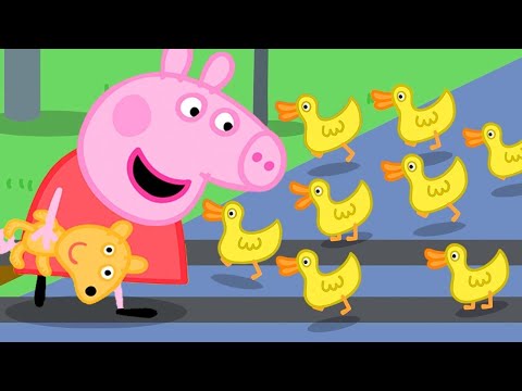 Kids Videos | Peppa Pig Spots Ducks Ahead Of The Train! | Peppa Pig Official | New Peppa Pig